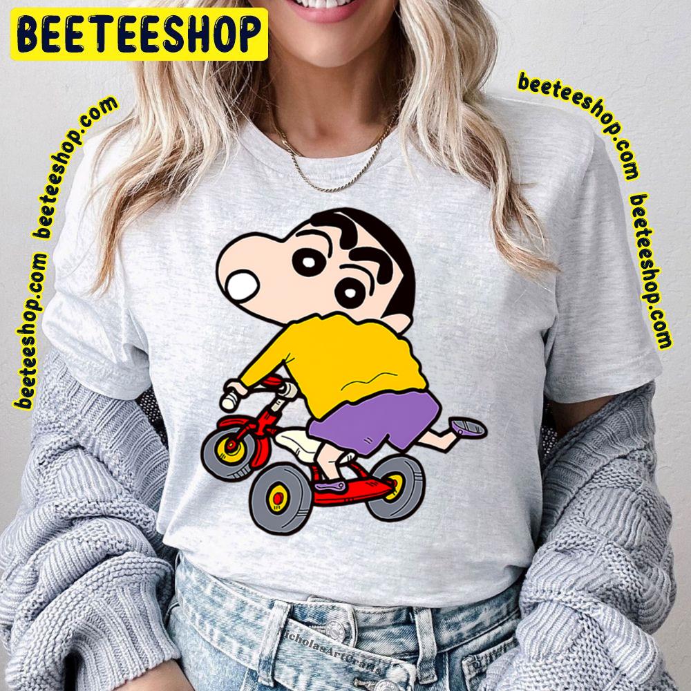 Bike Crayon Shin Chan Trending Unisex T-Shirt Bike Crayon Shin Chan Trending Unisex T-Shirt