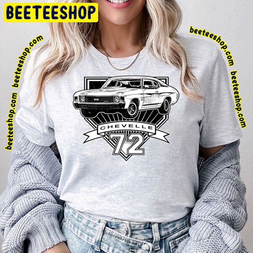 Black Art 1972 Chevelle Trending Unisex T-Shirt Black Art 1972 Chevelle Trending Unisex T-Shirt