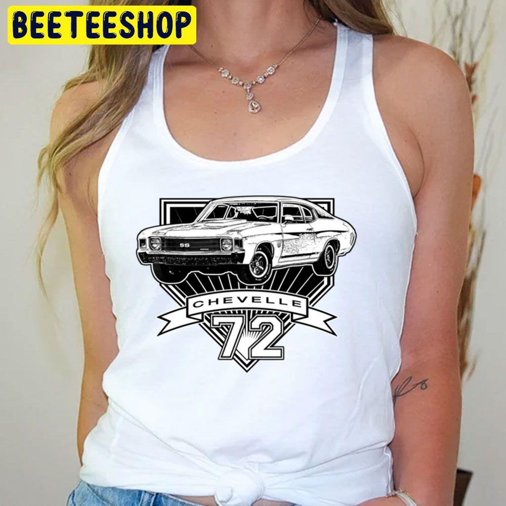 Black Art 1972 Chevelle Trending Unisex T-Shirt Black Art 1972 Chevelle Trending Unisex T-Shirt