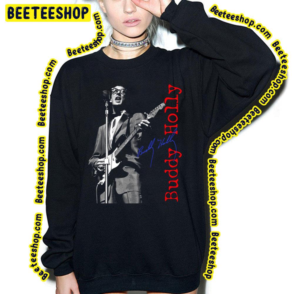 Black Art Buddy Holly Trending Unisex T-Shirt Black Art Buddy Holly Trending Unisex T-Shirt