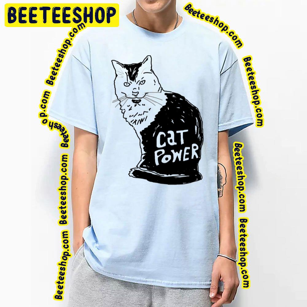 Black Art Cat Power Trending Unisex T-Shirt Black Art Cat Power Trending Unisex T-Shirt