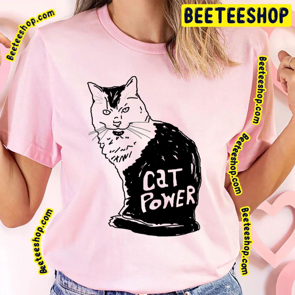 Black Art Cat Power Trending Unisex T-Shirt Black Art Cat Power Trending Unisex T-Shirt