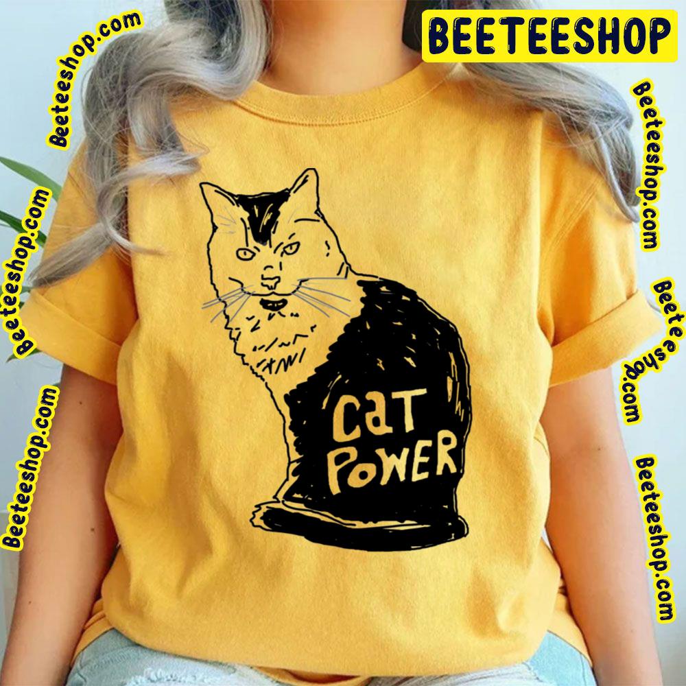 Black Art Cat Power Trending Unisex T-Shirt Black Art Cat Power Trending Unisex T-Shirt