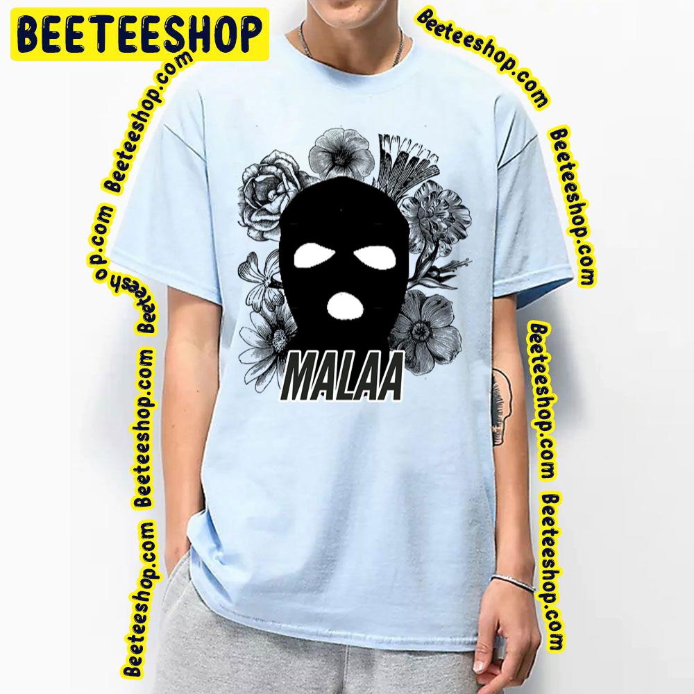 Black Art Flower Malaa Trending Unisex T-Shirt Black Art Flower Malaa Trending Unisex T-Shirt