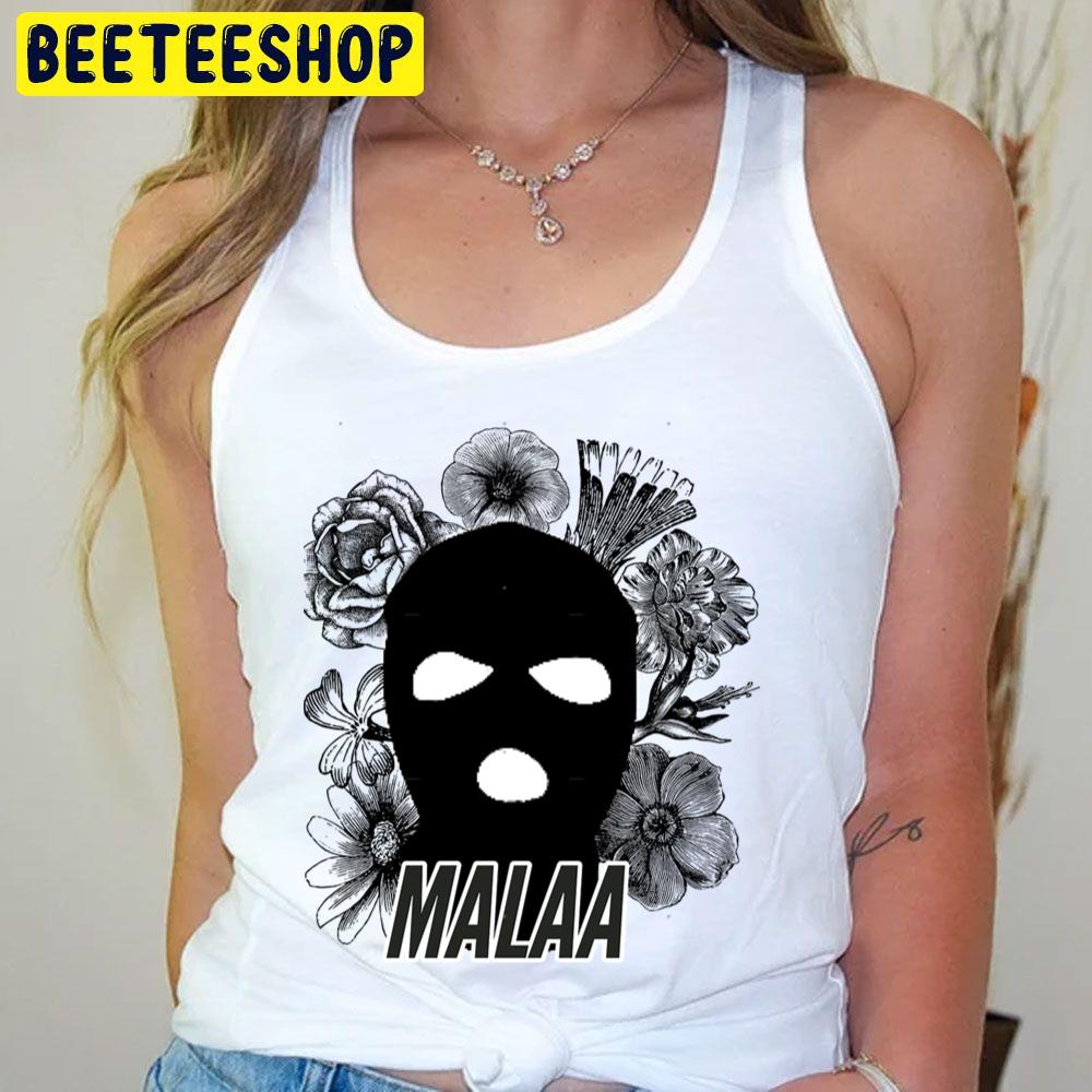 Black Art Flower Malaa Trending Unisex T-Shirt Black Art Flower Malaa Trending Unisex T-Shirt