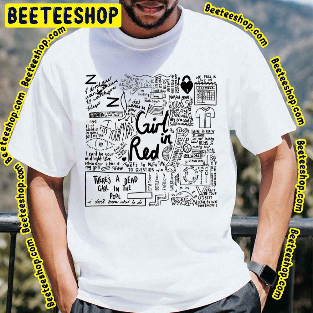 Black Art Girl In Red Trending Unisex T-Shirt Black Art Girl In Red Trending Unisex T-Shirt