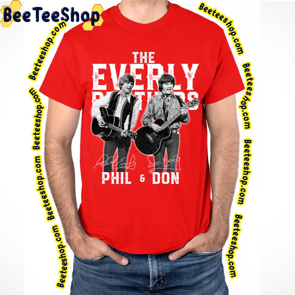 Black Art The Everly Brothers Trending Unisex T-Shirt Black Art The Everly Brothers Trending Unisex T-Shirt