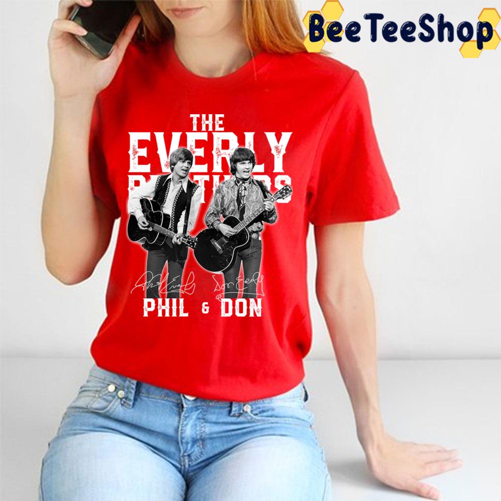 Black Art The Everly Brothers Trending Unisex T-Shirt Black Art The Everly Brothers Trending Unisex T-Shirt