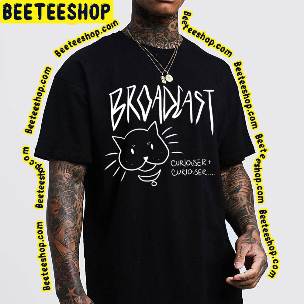 Black Cat Broadcast Trending Unisex T-Shirt Black Cat Broadcast Trending Unisex T-Shirt