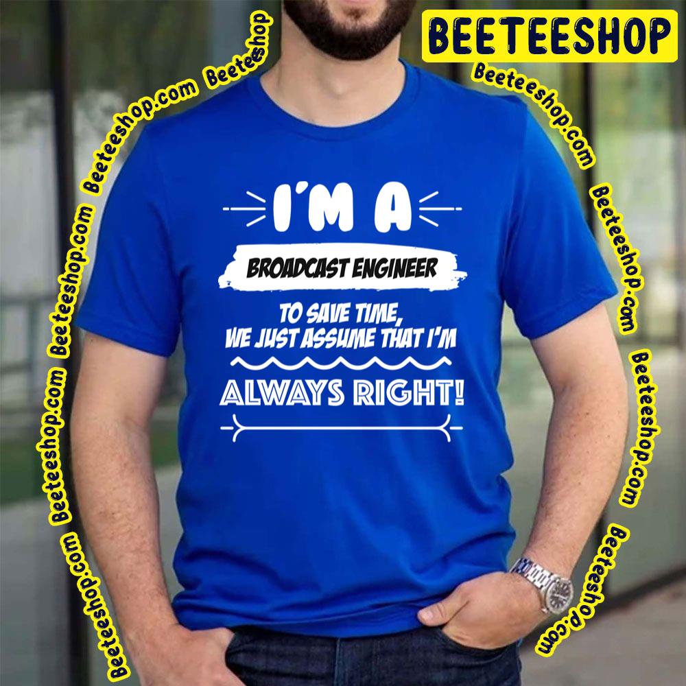 Black Engineer Job Broadcast Trending Unisex T-Shirt Black Engineer Job Broadcast Trending Unisex T-Shirt