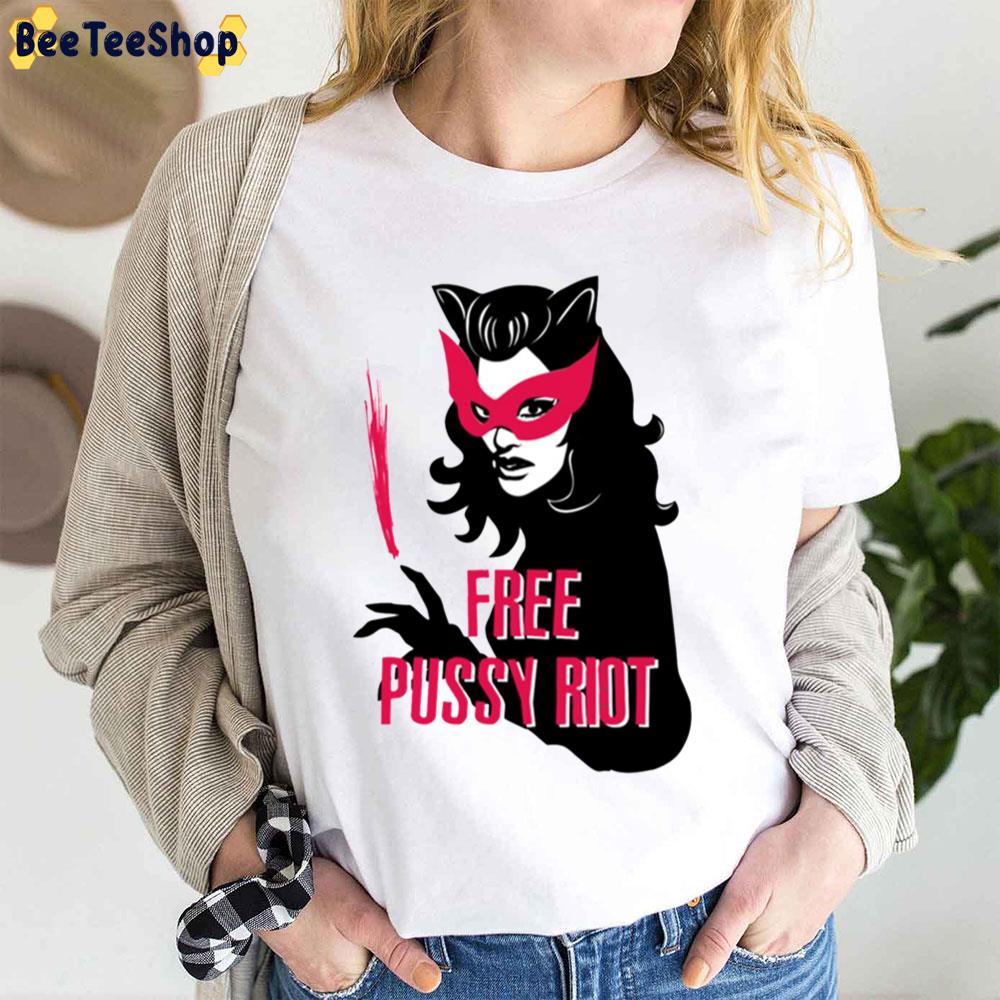 Black Girl Pussy Riot Trending Unisex T-Shirt Black Girl Pussy Riot Trending Unisex T-Shirt