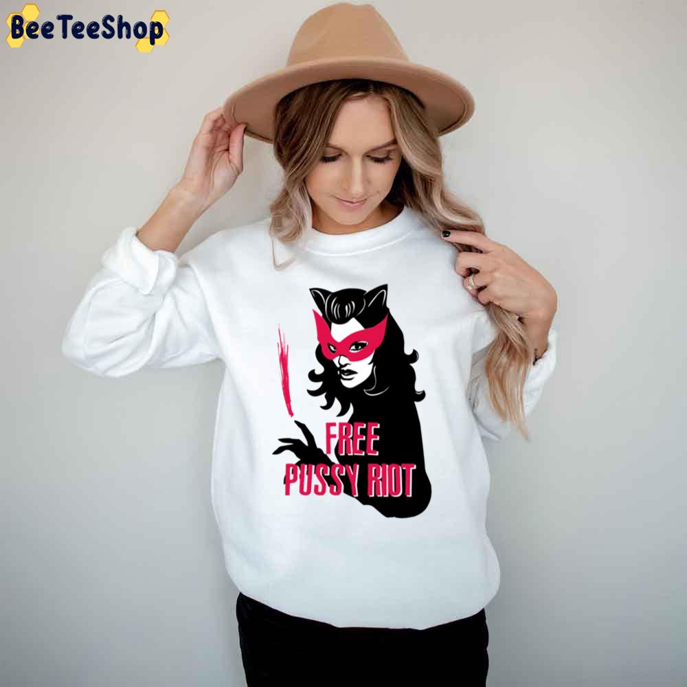 Black Girl Pussy Riot Trending Unisex T-Shirt Black Girl Pussy Riot Trending Unisex T-Shirt