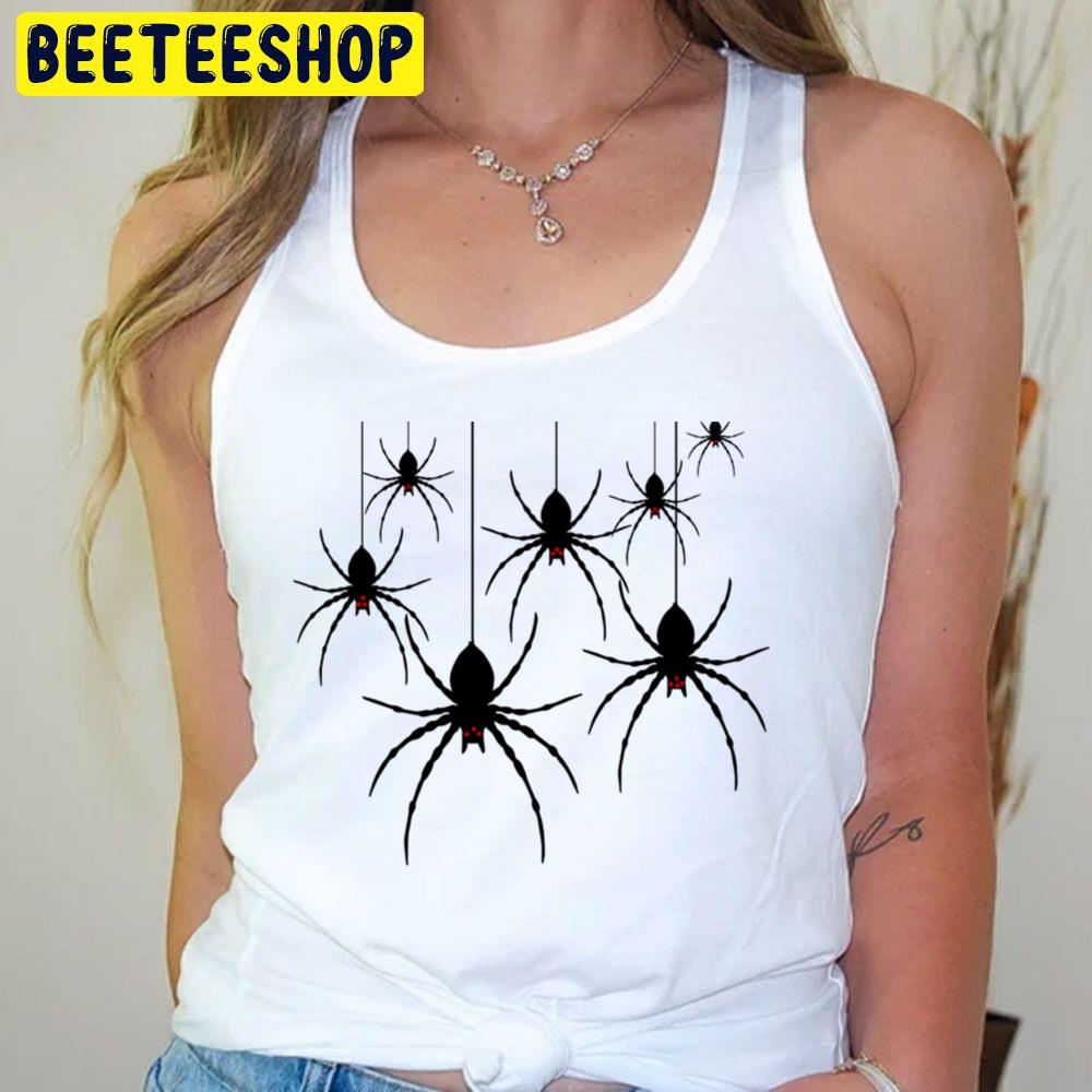 Black Halloween Spider Spiderverse Movie Trending Unisex T-Shirt Black Halloween Spider Spiderverse Movie Trending Unisex T-Shirt