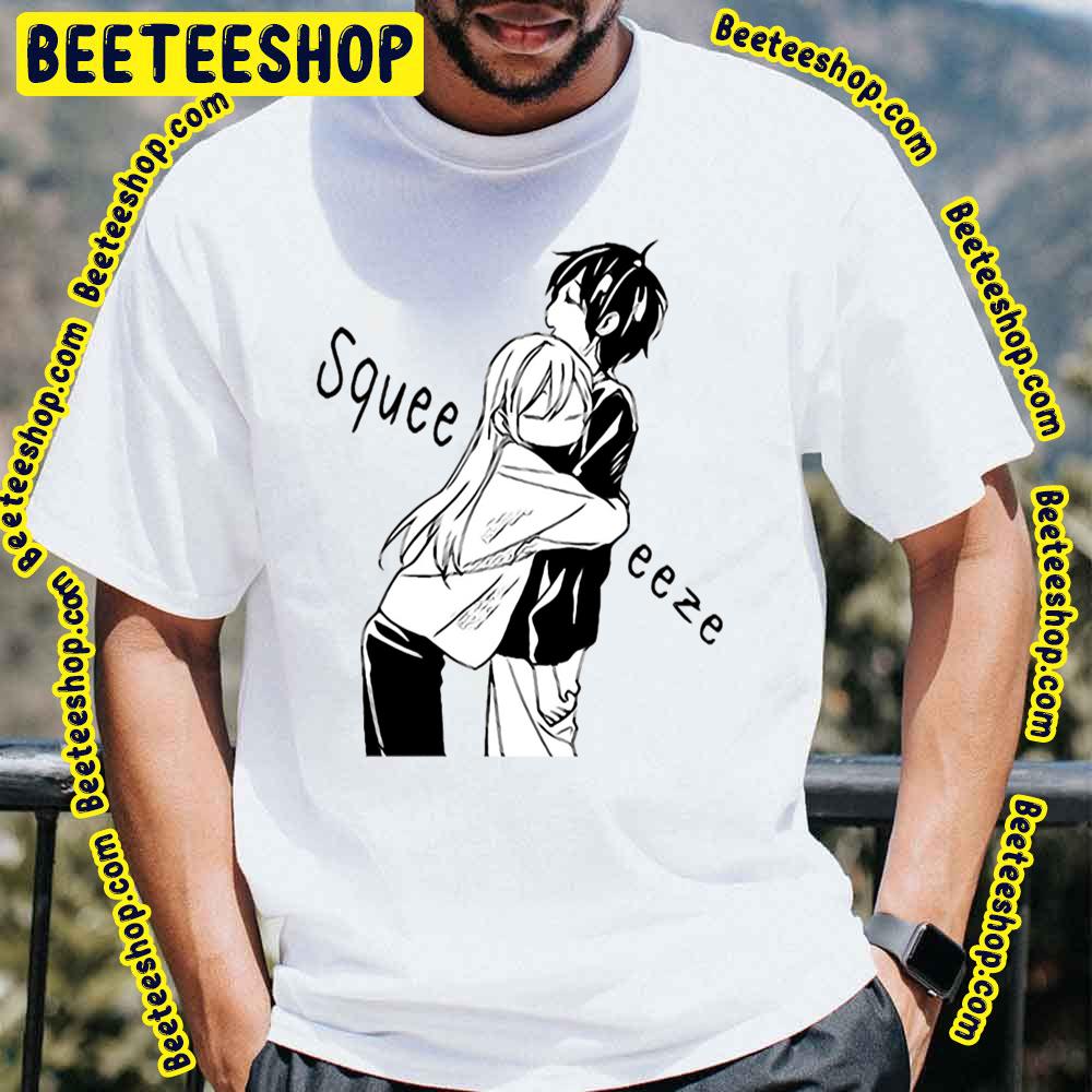 Black Line Squeeze Kyouko Hori Izumi Miyamura Hori-San To Miyamura-Kun Trending Unisex T-Shirt Black Line Squeeze Kyouko Hori Izumi Miyamura Hori-San To Miyamura-Kun Trending Unisex T-Shirt