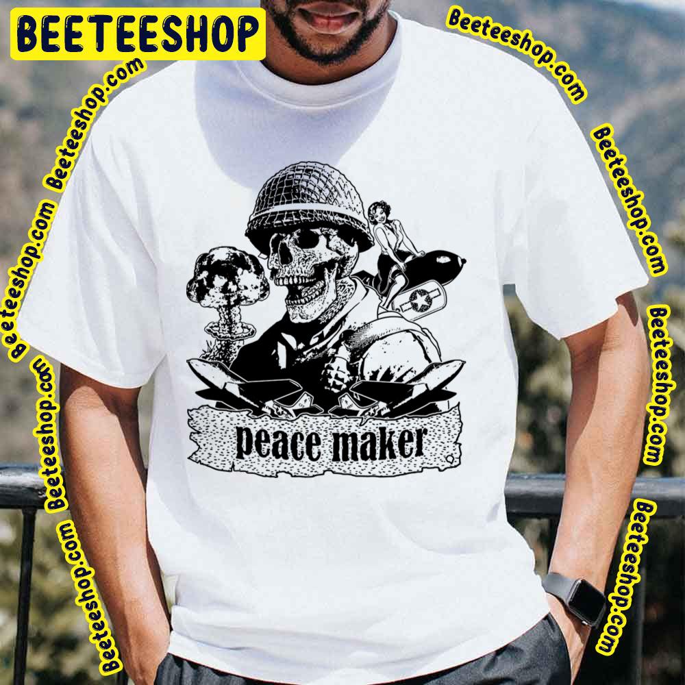 Black Skull Peace Maker Trending Unisex T-Shirt Black Skull Peace Maker Trending Unisex T-Shirt