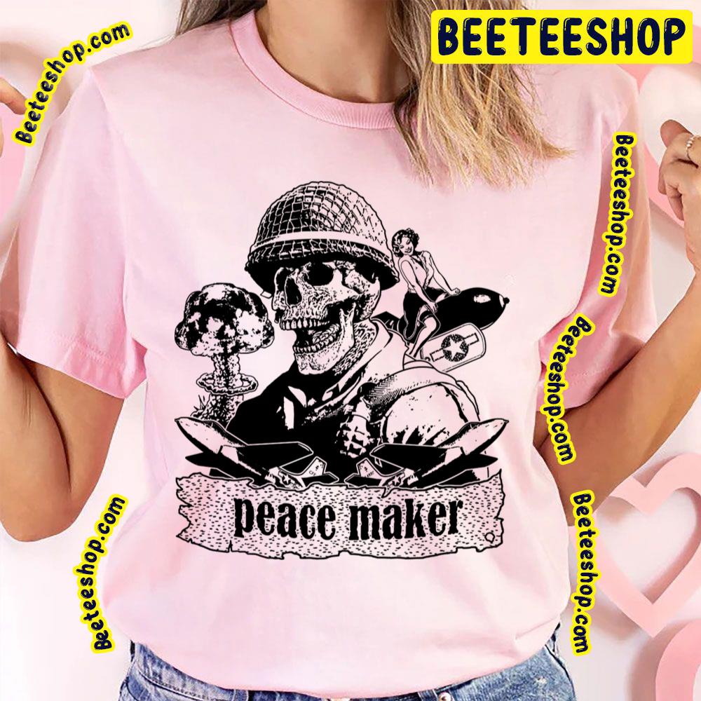 Black Skull Peace Maker Trending Unisex T-Shirt Black Skull Peace Maker Trending Unisex T-Shirt