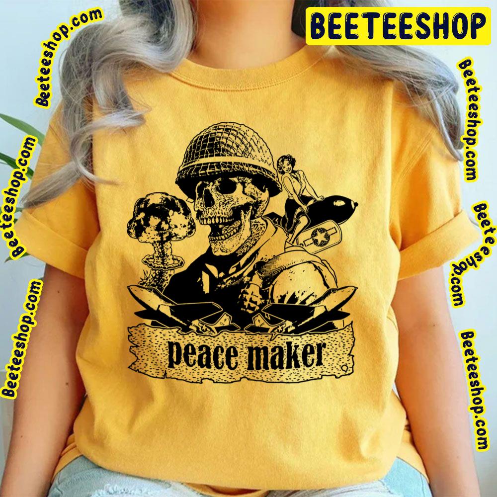 Black Skull Peace Maker Trending Unisex T-Shirt Black Skull Peace Maker Trending Unisex T-Shirt