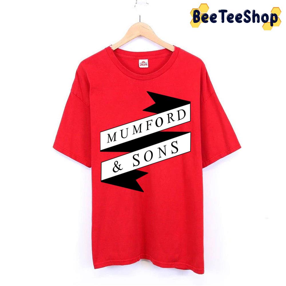 Black White Mumford And Sons Logo Trending Unisex T-Shirt Black White Mumford And Sons Logo Trending Unisex T-Shirt