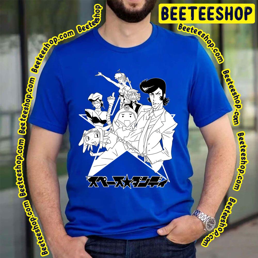 Black White Space Dandy Trending Unisex T-Shirt Black White Space Dandy Trending Unisex T-Shirt
