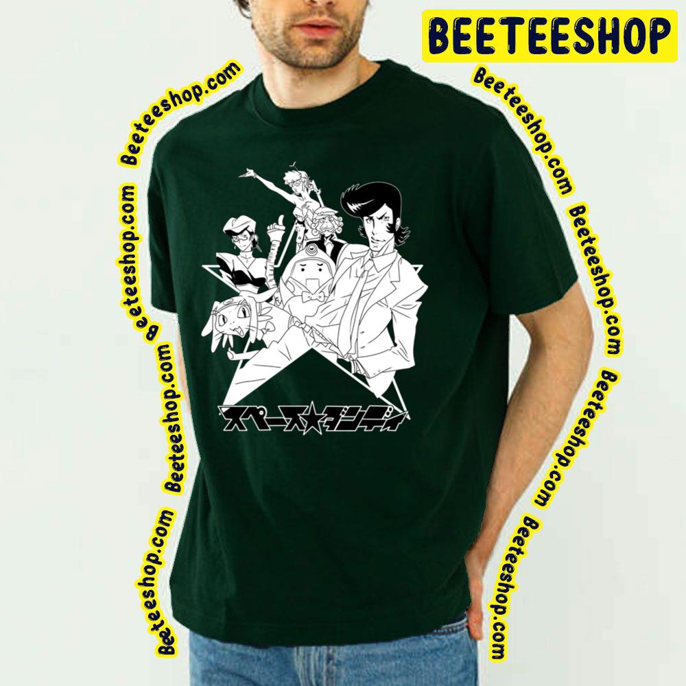 Black White Space Dandy Trending Unisex T-Shirt Black White Space Dandy Trending Unisex T-Shirt