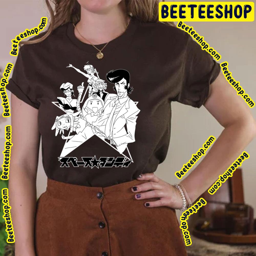 Black White Space Dandy Trending Unisex T-Shirt Black White Space Dandy Trending Unisex T-Shirt
