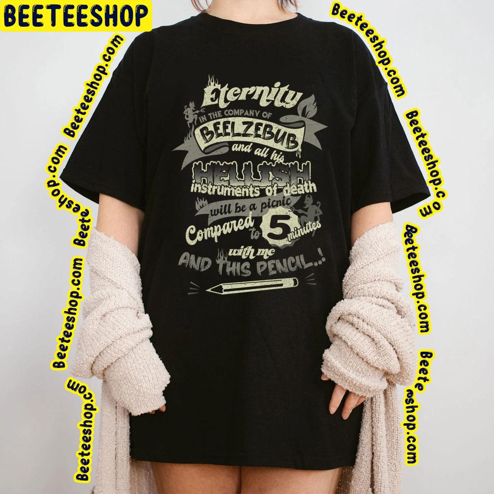 Blackadder Beelzebub Trending Unisex T-Shirt Blackadder Beelzebub Trending Unisex T-Shirt