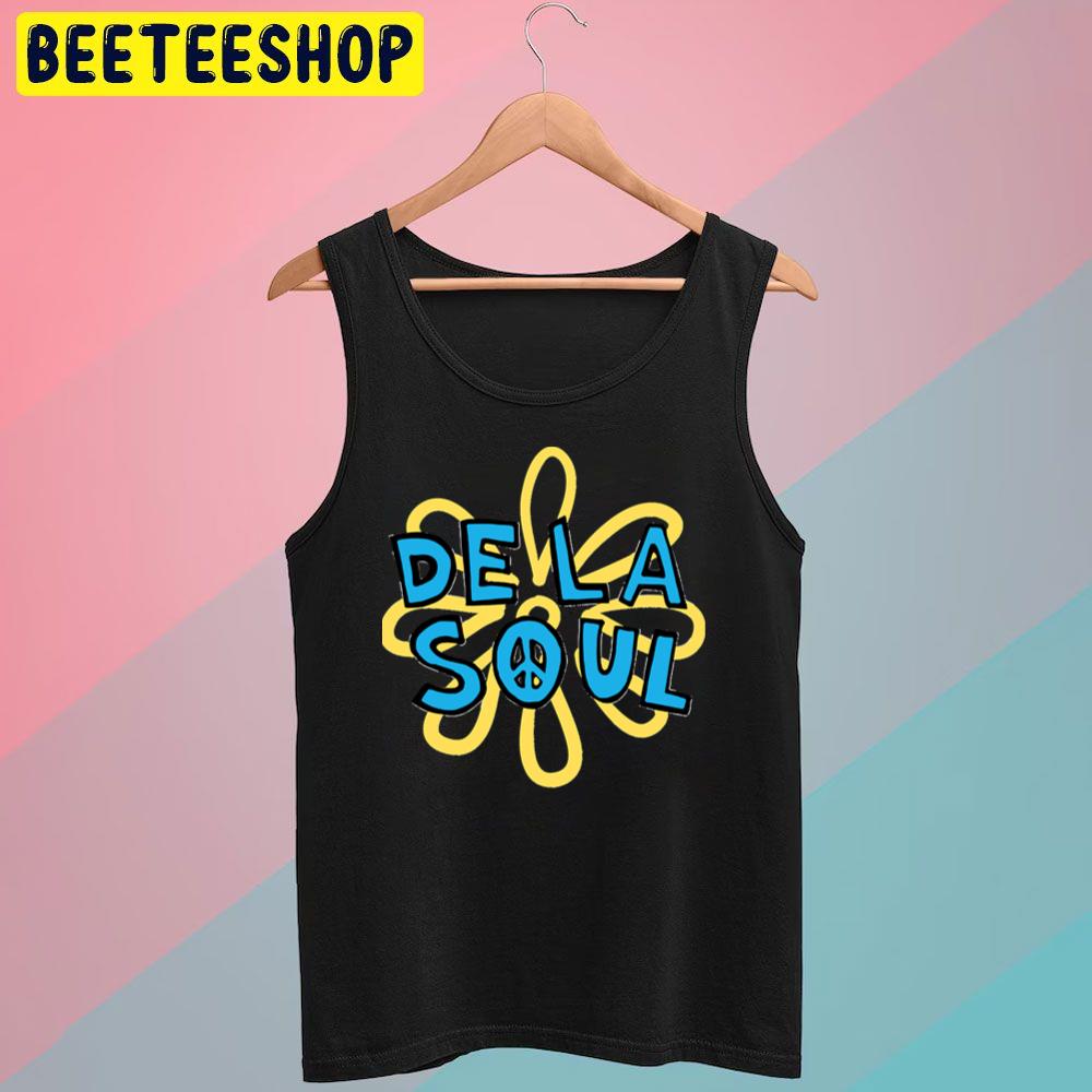 Blue And Yellow Flower De La Soul Trending Unisex T-Shirt Blue And Yellow Flower De La Soul Trending Unisex T-Shirt