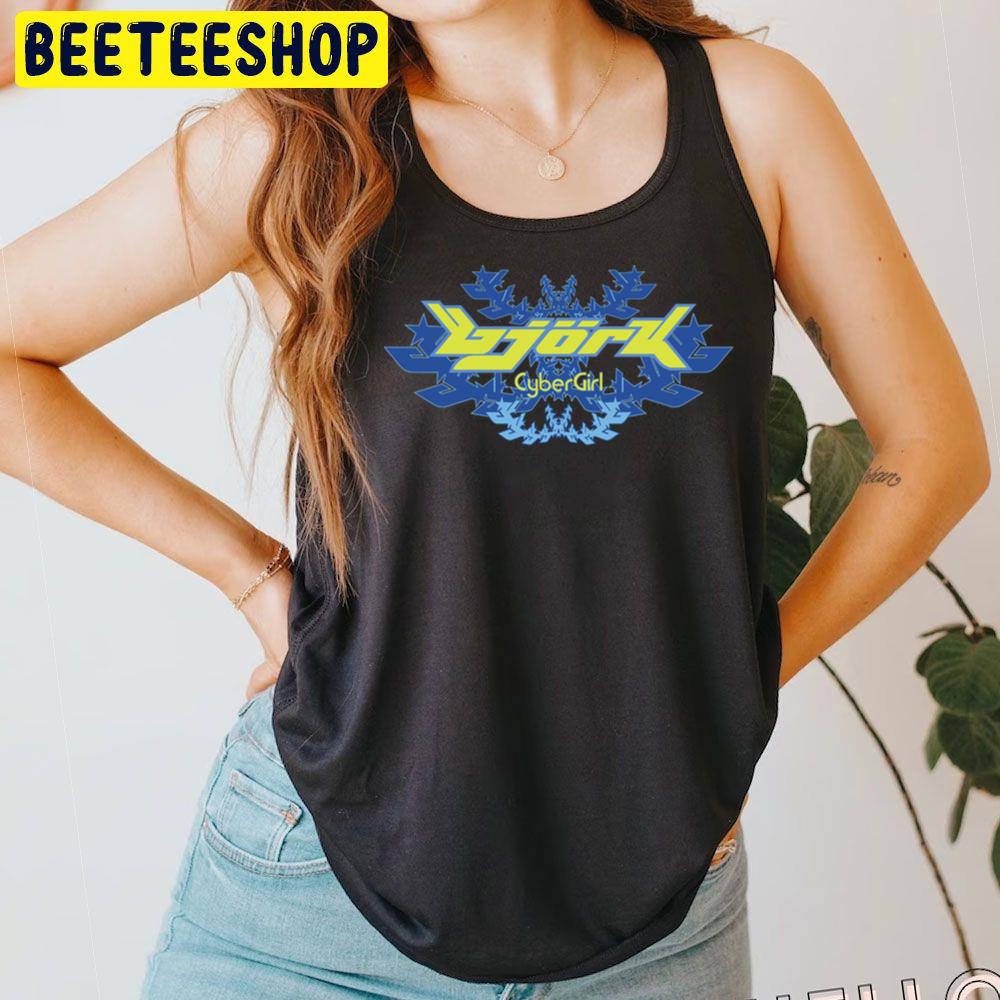 Blue Art Cybergirl Bjork Trending Unisex T-Shirt Blue Art Cybergirl Bjork Trending Unisex T-Shirt