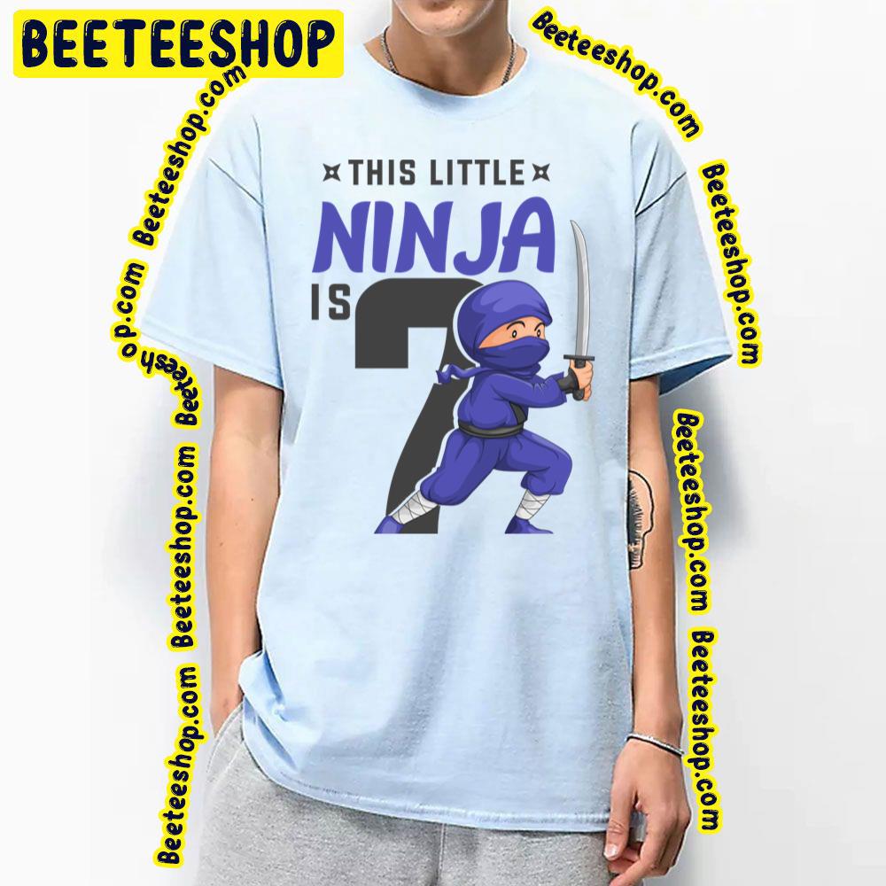 Blue Birthday Under Ninja Trending Unisex T-Shirt Blue Birthday Under Ninja Trending Unisex T-Shirt