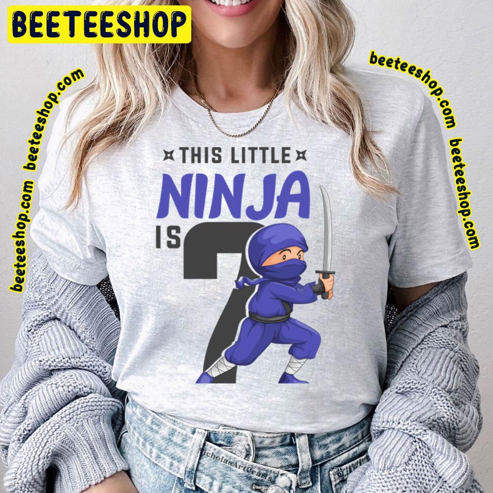 Blue Birthday Under Ninja Trending Unisex T-Shirt Blue Birthday Under Ninja Trending Unisex T-Shirt