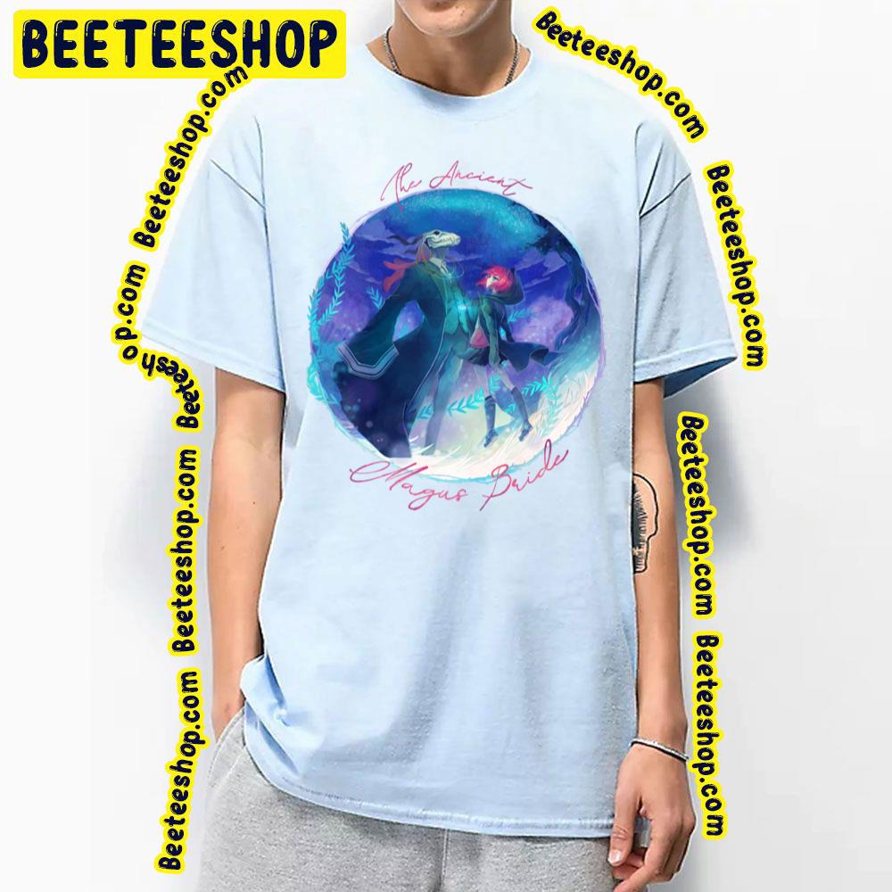 Blue Circle The Ancient Magus Bride Trending Unisex T-Shirt Blue Circle The Ancient Magus Bride Trending Unisex T-Shirt