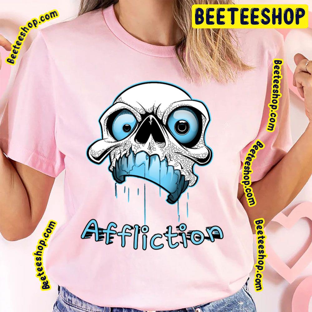 Blue Skull The Amity Affliction Trending Unisex T-Shirt Blue Skull The Amity Affliction Trending Unisex T-Shirt