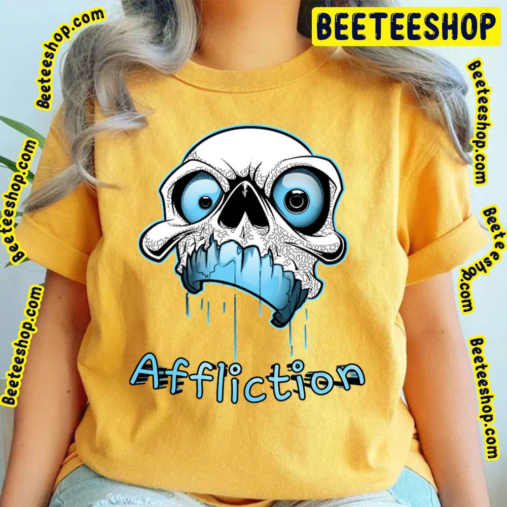 Blue Skull The Amity Affliction Trending Unisex T-Shirt Blue Skull The Amity Affliction Trending Unisex T-Shirt