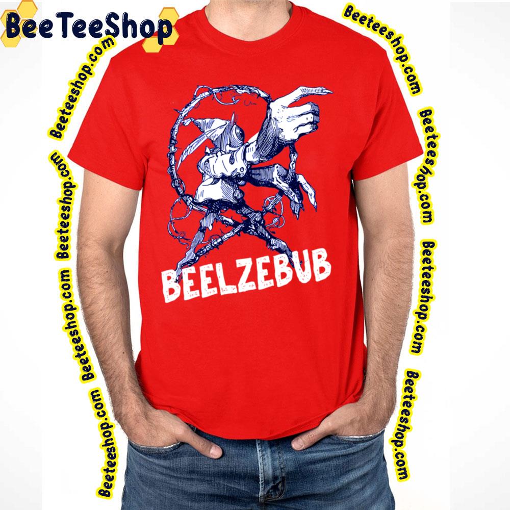 Blue Vintage Beelzebub Trending Unisex T-Shirt Blue Vintage Beelzebub Trending Unisex T-Shirt