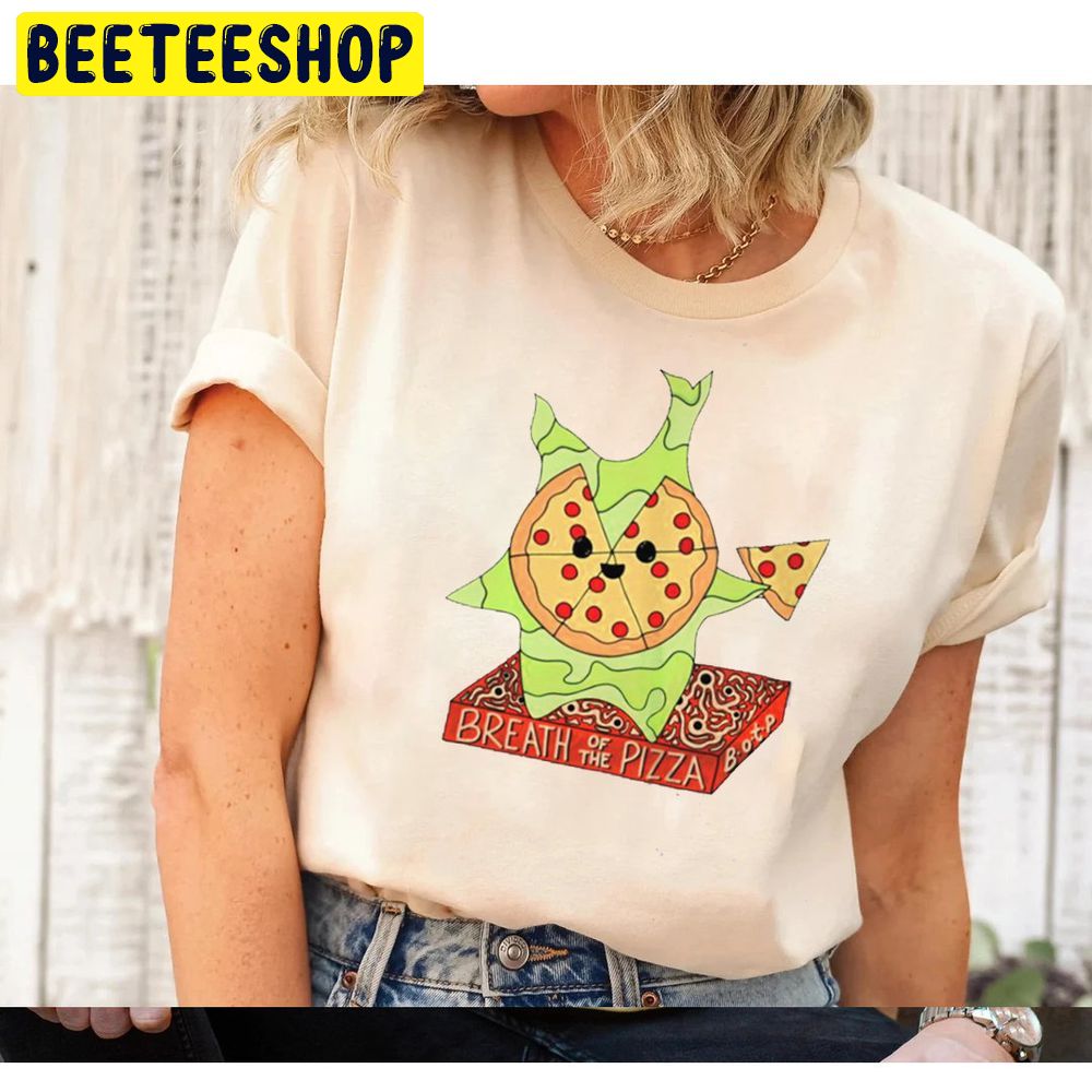Breath Of The Pizza The Legend Of Zeldapizza And Korok Trending Unisex T-Shirt Breath Of The Pizza The Legend Of Zeldapizza And Korok Trending Unisex T-Shirt
