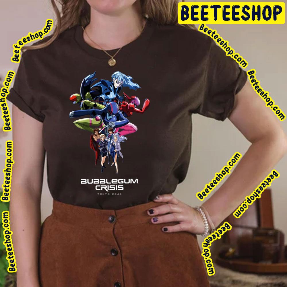Bubblegum Crisis Tokyo Gunsmith Cats Trending Unisex T-Shirt Bubblegum Crisis Tokyo Gunsmith Cats Trending Unisex T-Shirt