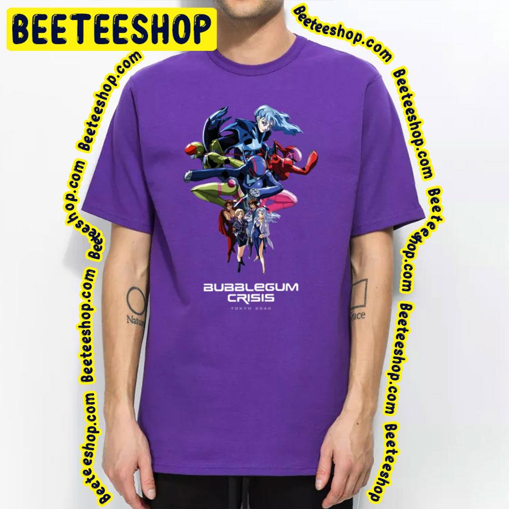 Bubblegum Crisis Tokyo Gunsmith Cats Trending Unisex T-Shirt Bubblegum Crisis Tokyo Gunsmith Cats Trending Unisex T-Shirt