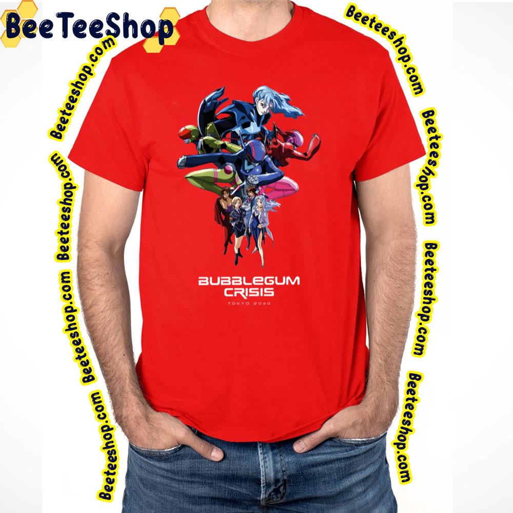 Bubblegum Crisis Tokyo Gunsmith Cats Trending Unisex T-Shirt Bubblegum Crisis Tokyo Gunsmith Cats Trending Unisex T-Shirt