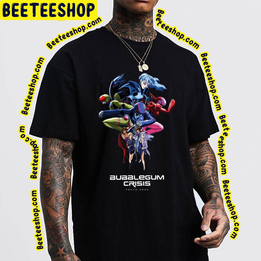 Bubblegum Crisis Tokyo Gunsmith Cats Trending Unisex T-Shirt Bubblegum Crisis Tokyo Gunsmith Cats Trending Unisex T-Shirt