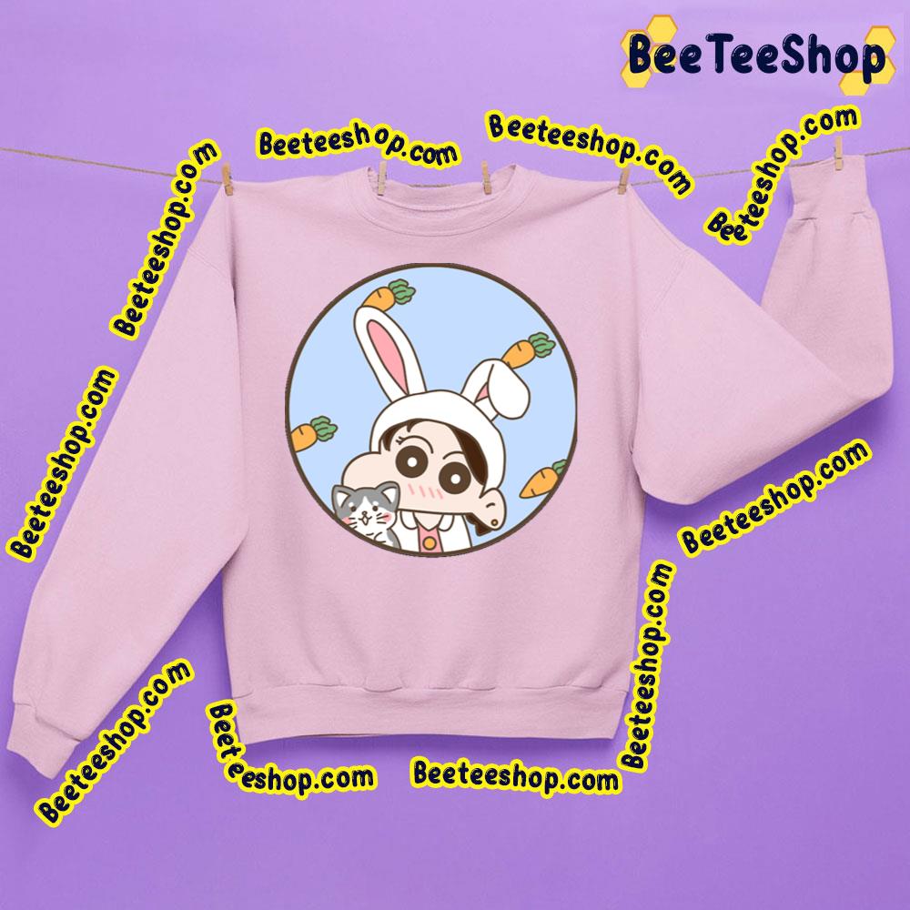 Bunny Crayon Shin Chan Trending Unisex Sweatshirt Bunny Crayon Shin Chan Trending Unisex Sweatshirt