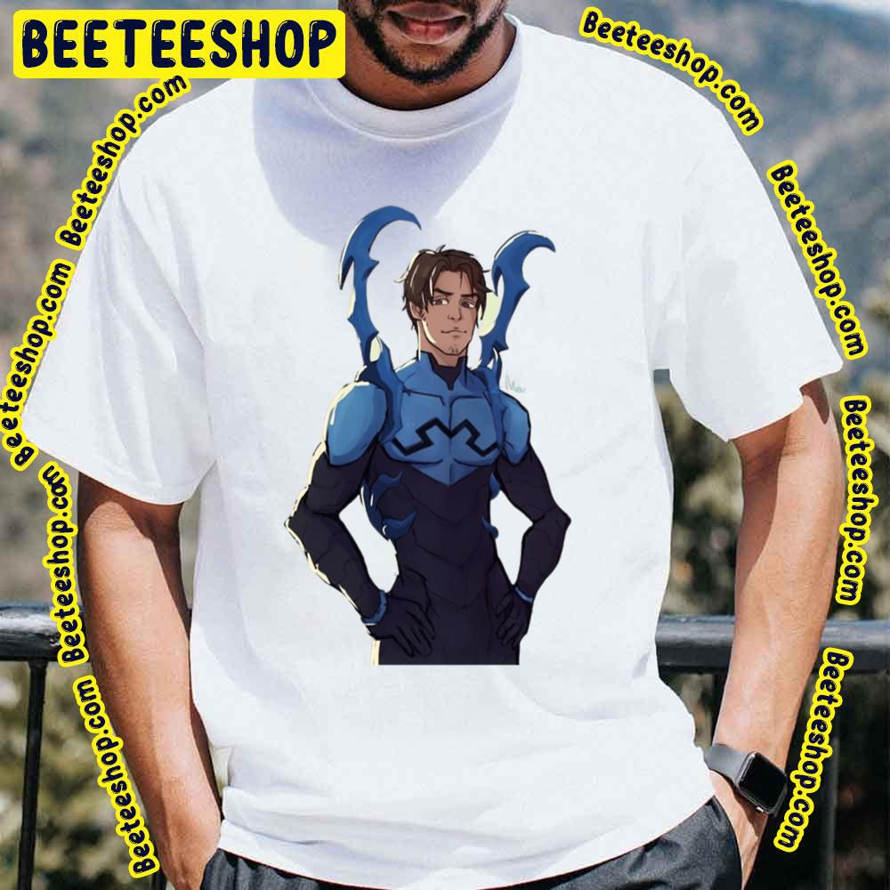 Cartoon Blue Beetle Trending Unisex T-Shirt Cartoon Blue Beetle Trending Unisex T-Shirt