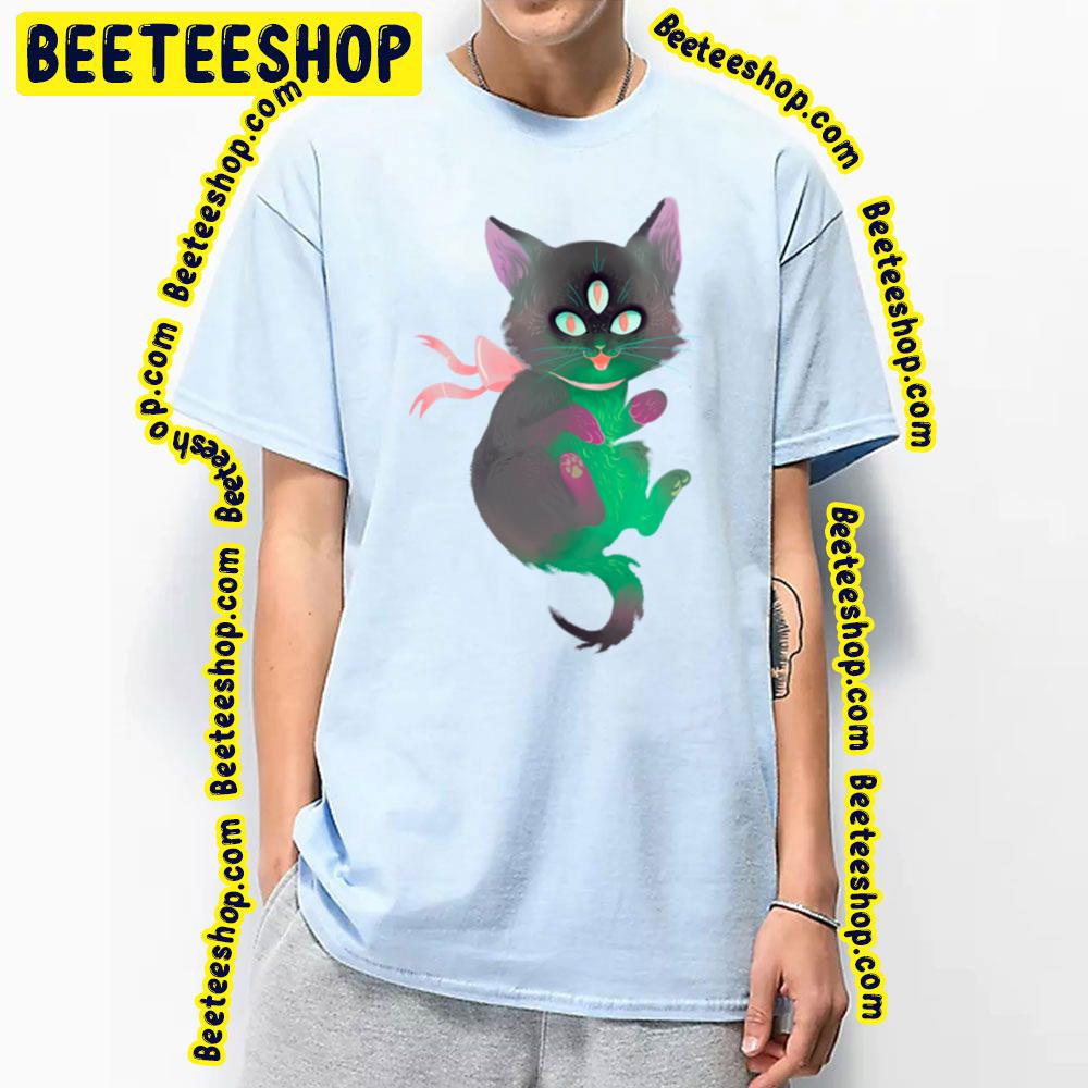 Cat 3×3 Eyes Trending Unisex T-Shirt Cat 3×3 Eyes Trending Unisex T-Shirt