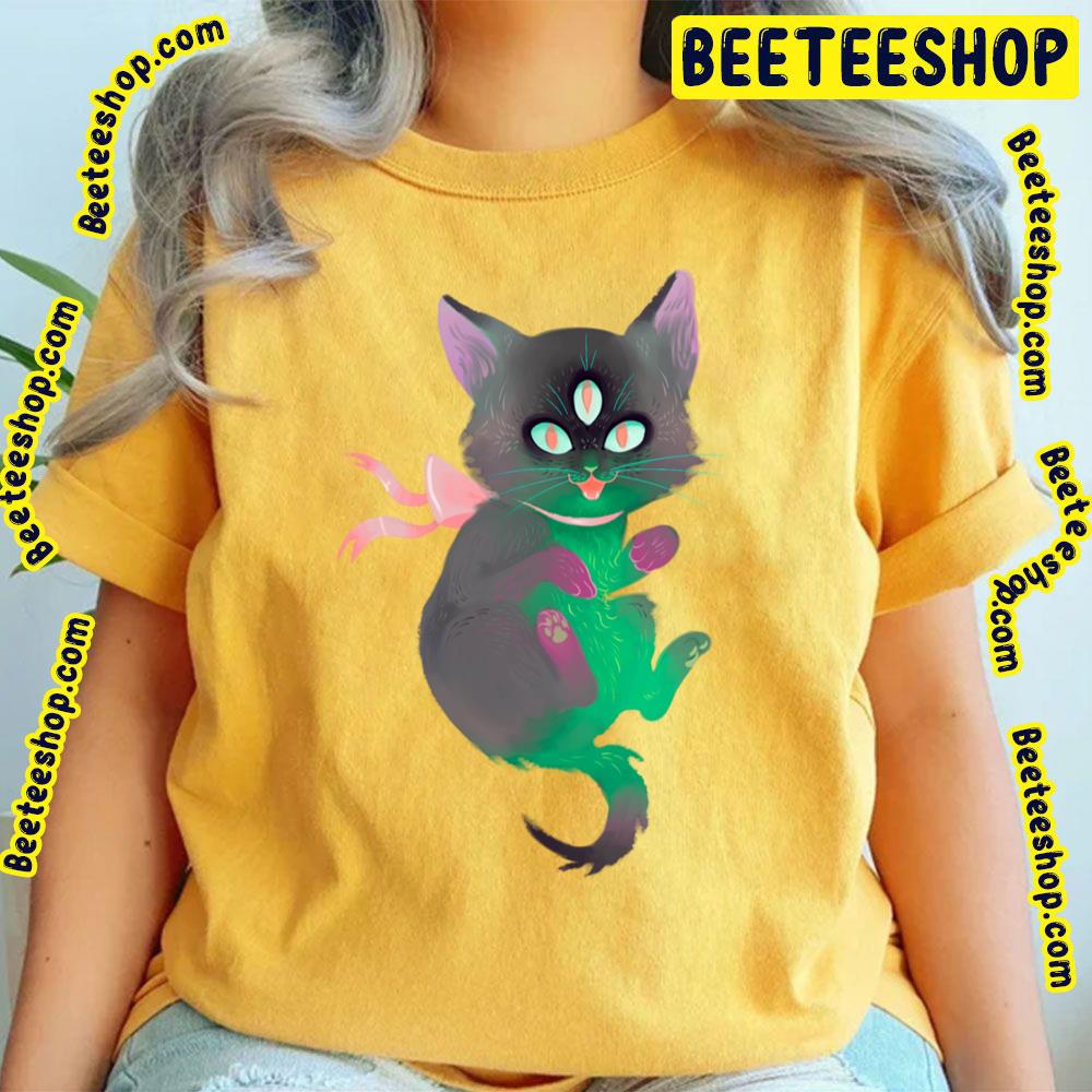 Cat 3×3 Eyes Trending Unisex T-Shirt Cat 3×3 Eyes Trending Unisex T-Shirt