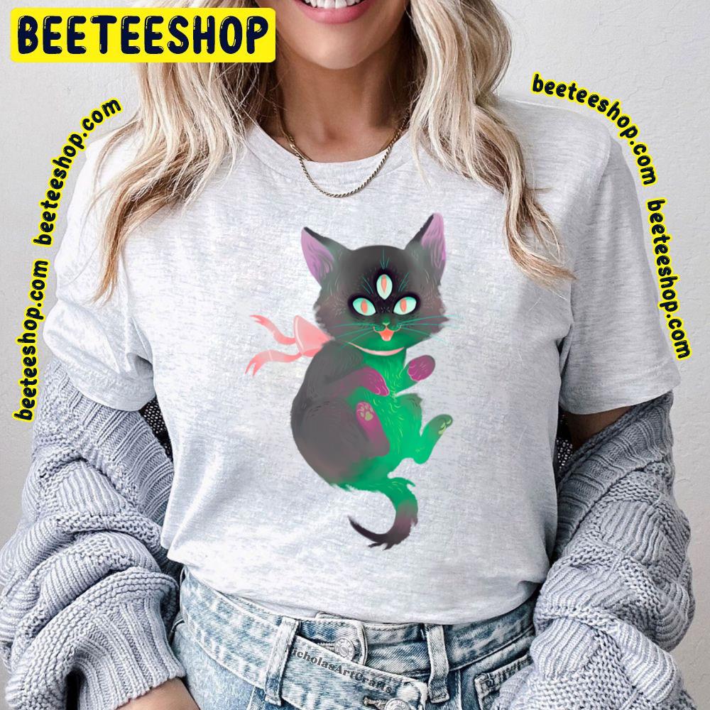 Cat 3×3 Eyes Trending Unisex T-Shirt Cat 3×3 Eyes Trending Unisex T-Shirt