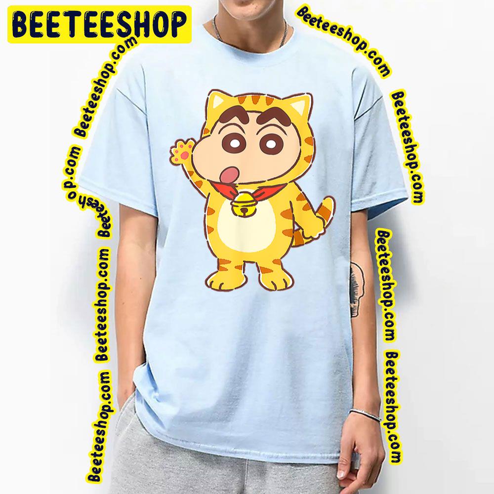 Cat Crayon Shin Chan Trending Unisex T-Shirt Cat Crayon Shin Chan Trending Unisex T-Shirt