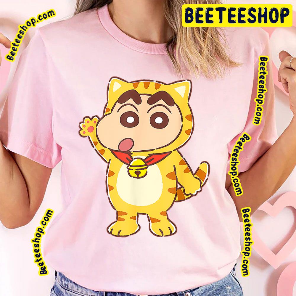 Cat Crayon Shin Chan Trending Unisex T-Shirt Cat Crayon Shin Chan Trending Unisex T-Shirt
