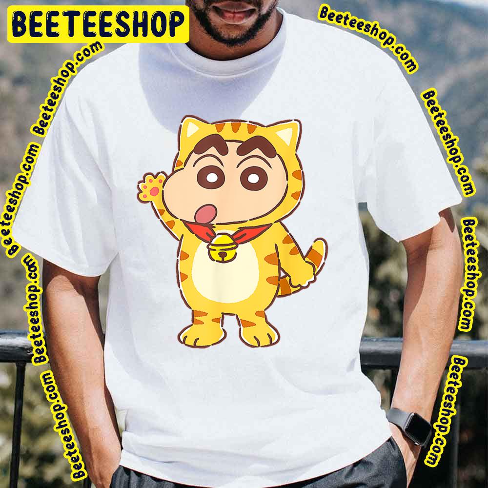 Cat Crayon Shin Chan Trending Unisex T-Shirt Cat Crayon Shin Chan Trending Unisex T-Shirt