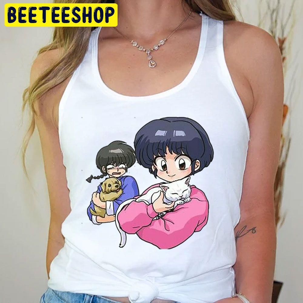 Chibi Animal Ranma Trending Unisex T-Shirt Chibi Animal Ranma Trending Unisex T-Shirt