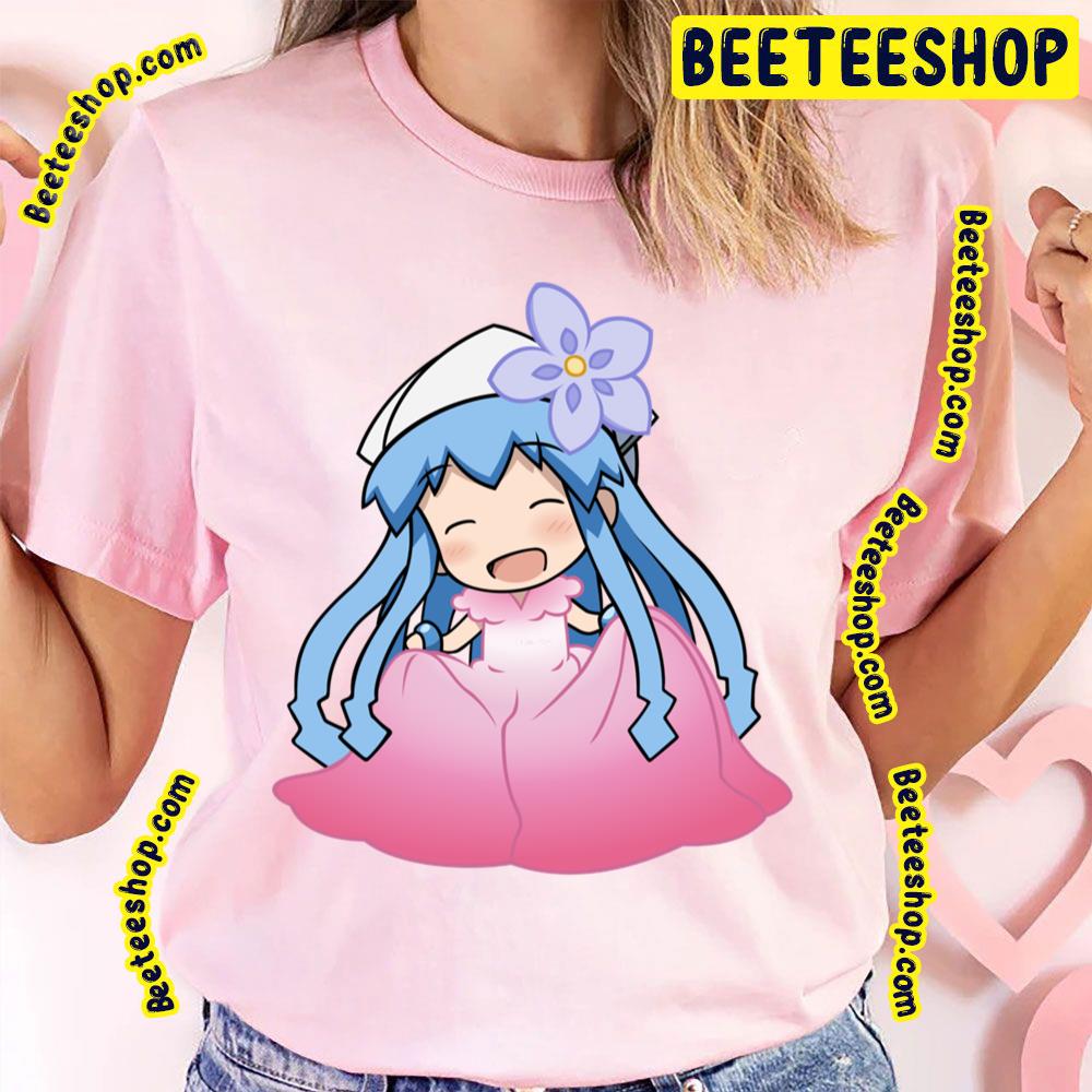 Chibi Art Ika Musume Shinryaku! Ika Musume Trending Unisex T-Shirt Chibi Art Ika Musume Shinryaku! Ika Musume Trending Unisex T-Shirt