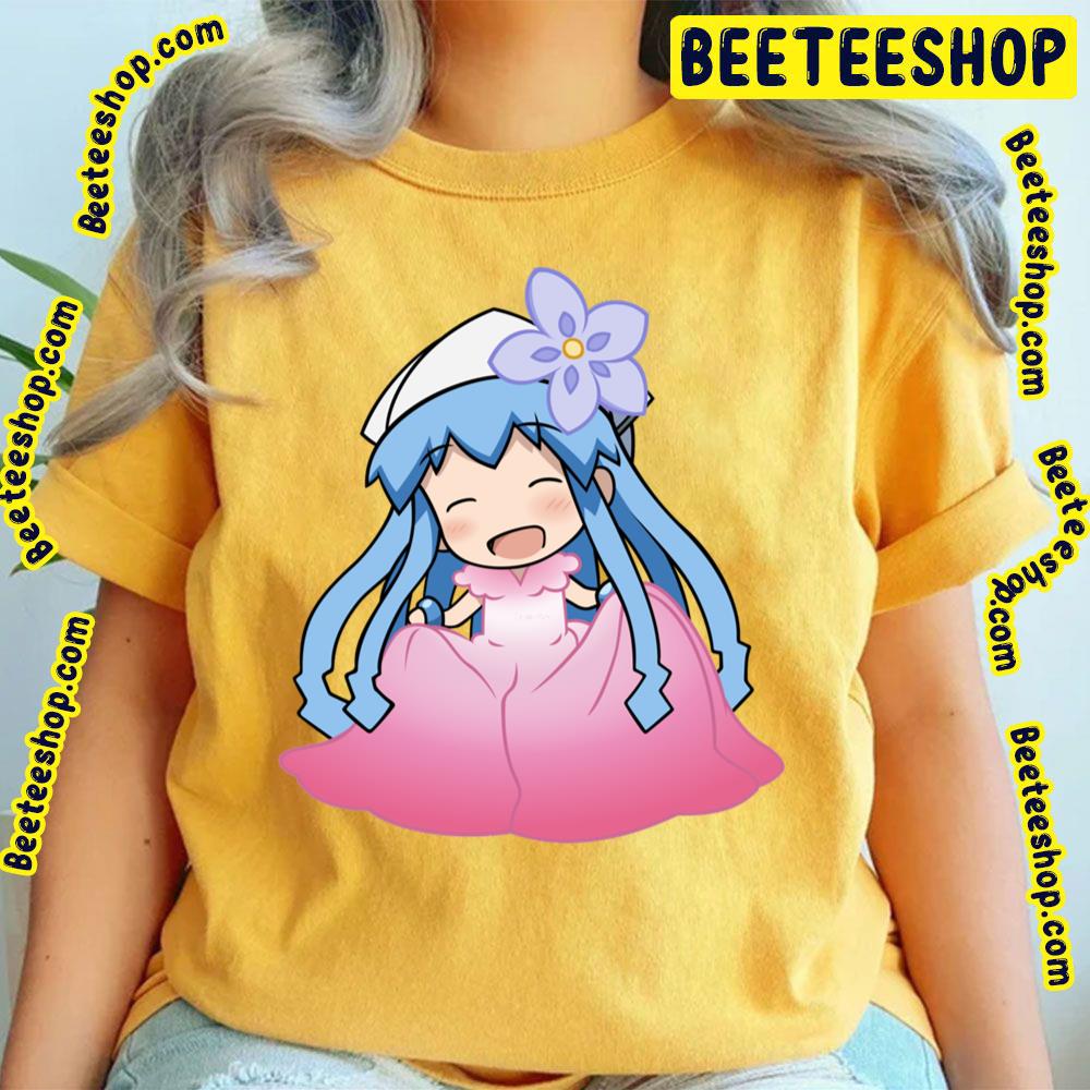 Chibi Art Ika Musume Shinryaku! Ika Musume Trending Unisex T-Shirt Chibi Art Ika Musume Shinryaku! Ika Musume Trending Unisex T-Shirt